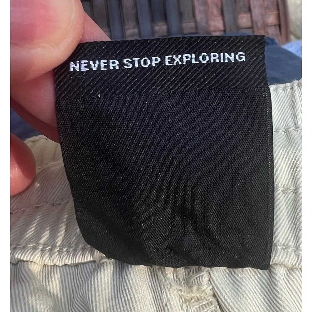 The North Face Men's 36 Hiking Shorts Khaki Beige Gorpcore‎ Lightweight Trail